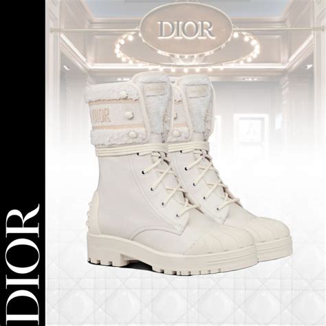 dior boots white|dior luxury ankle boots.